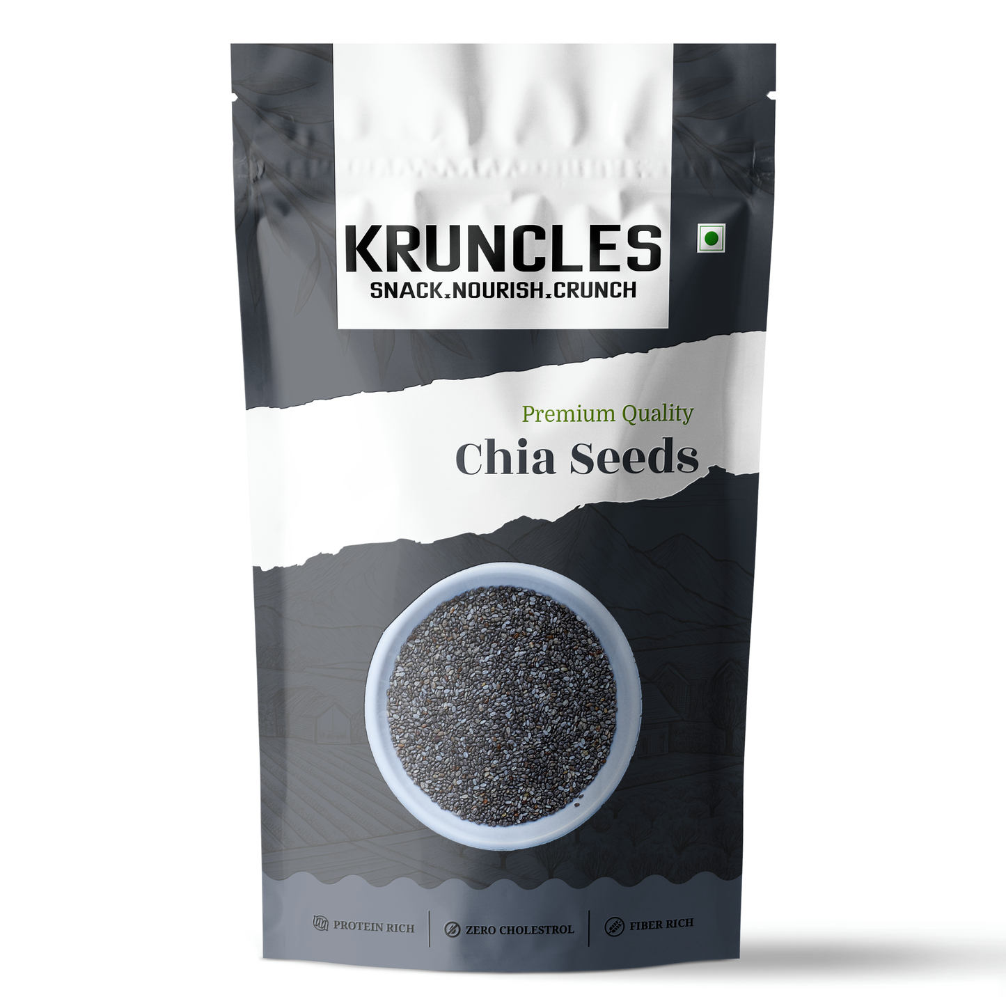 Chia Seeds Raw – Premium Natural Superfood Seeds | Rich in Fiber, Protein & Omega-3