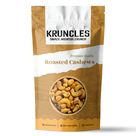 Roasted Cashews Salted – Premium Salted Kaju | Crunchy Healthy Dry Fruit Snack